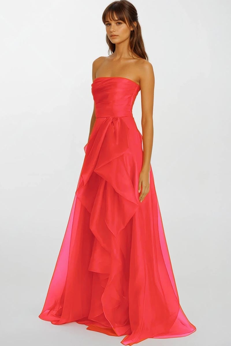 Zoya Strapless Maxi Dress