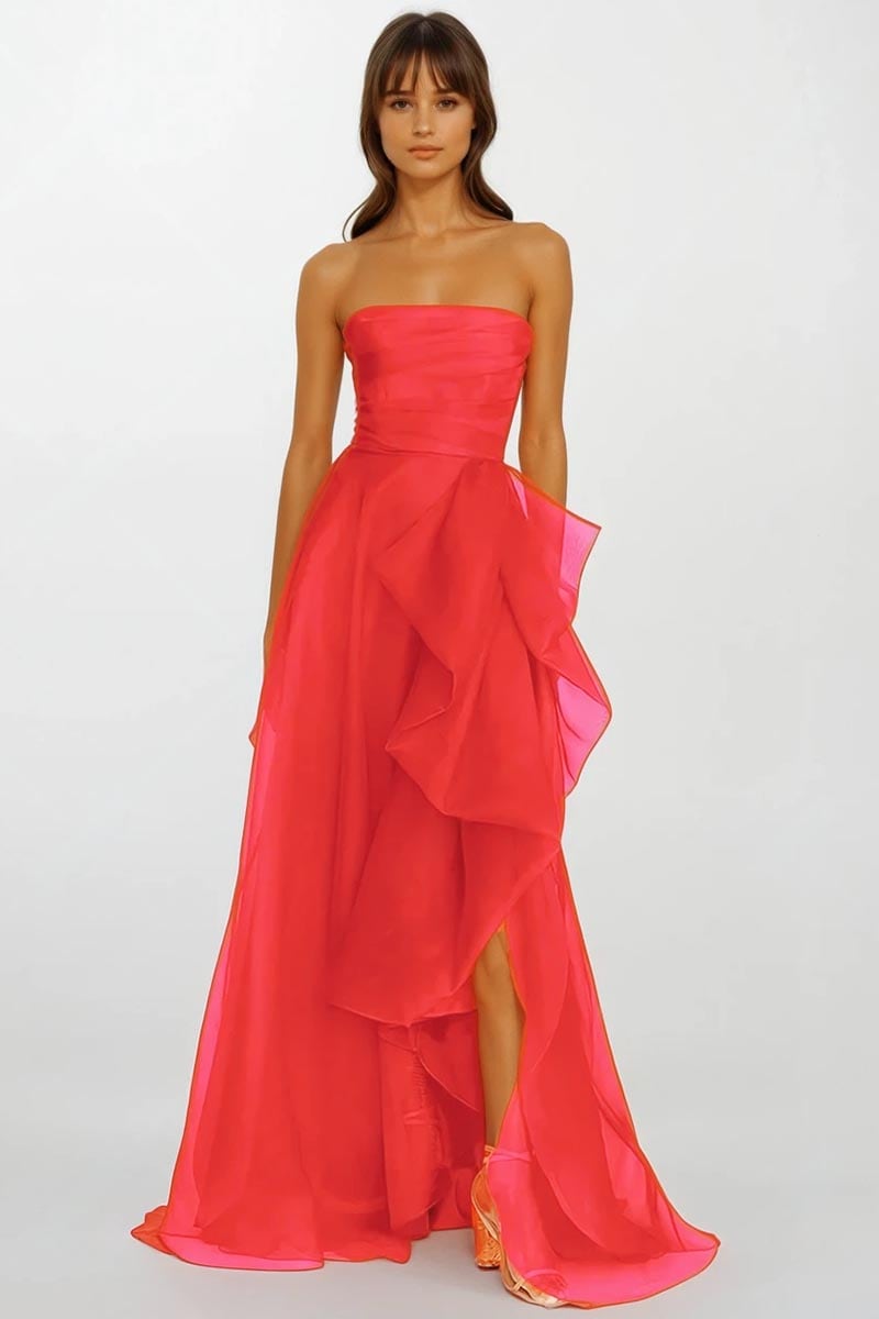 Zoya Strapless Maxi Dress