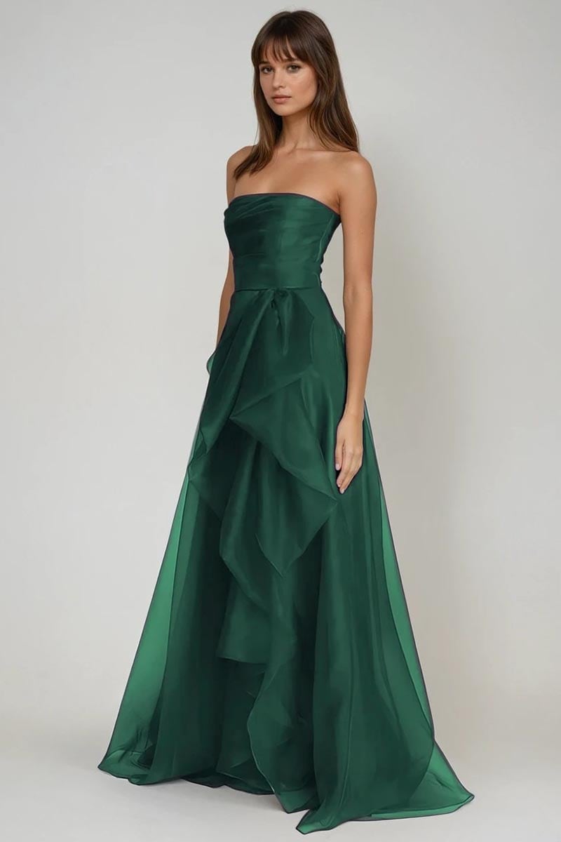 Zoya Strapless Maxi Dress