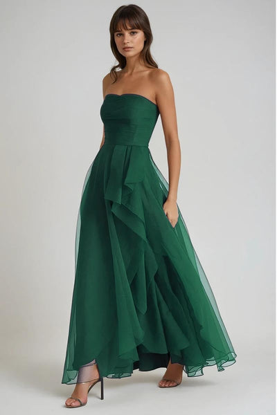 Zoya Strapless Maxi Dress