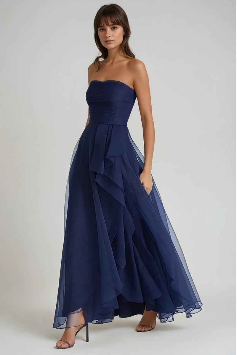 Zoya Strapless Maxi Dress