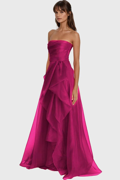Zoya Strapless Maxi Dress